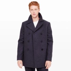 Club Monaco Classic Italian Wool Peacoat